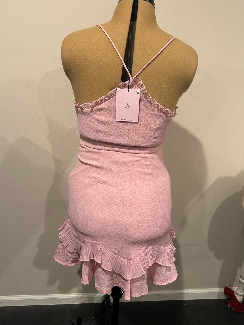 Hello Molly Pink Ruffle Sundress - Picture 3 of 7